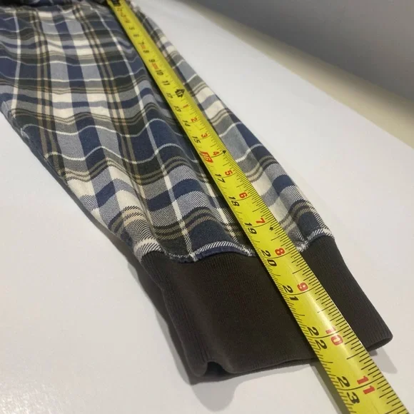 🎉2/$30 Tommy Hilfiger Vintage Plaid LongSleeve Polo Shirt Men's Large Pullover - Picture 10 of 14